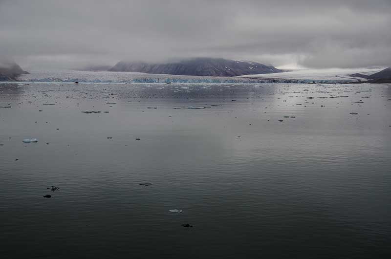 73 - Noruega - islas Svalbard - isla de Spitsbergen - fiordo Kongsfjorden